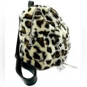 Gilda Paris | Bags | Gilda Paris Leopard Faux Fur Backpack  display picture 3